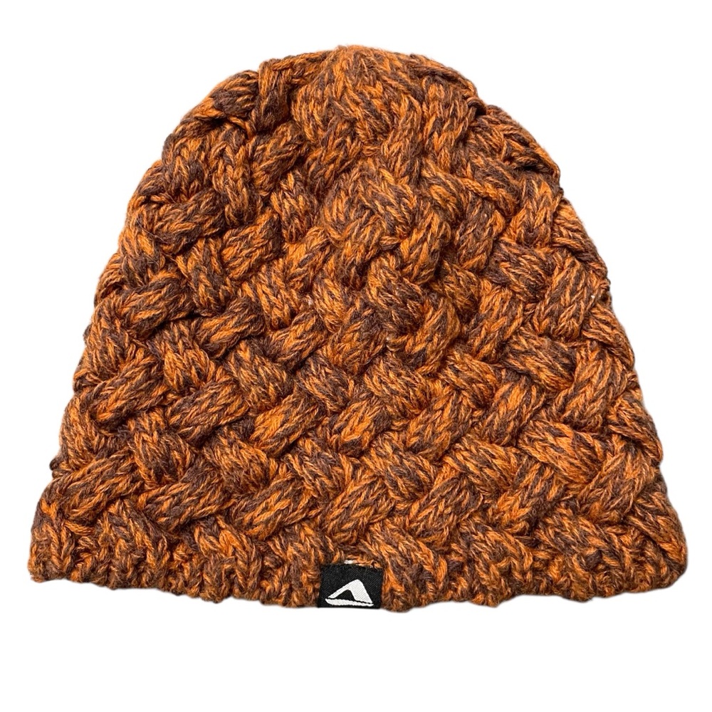 REEF Wool Cozy Two-Tone Knitted Hat | Warm Winter Beanie | Unique Weave Design